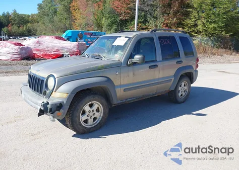 2005 Jeep Liberty Sport из США, поврежденный, VIN 1J4GL48K35W708535